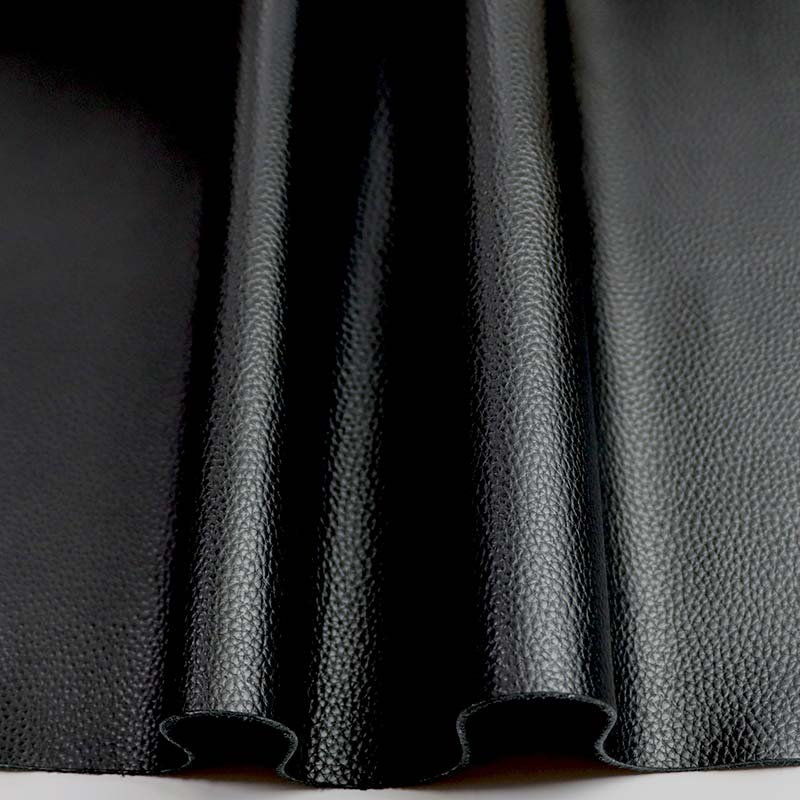 Lychee Grain Zapatos Bolsos Material Cuero Reciclado