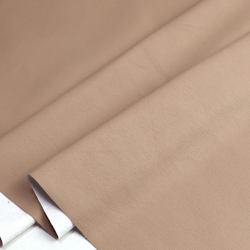 Cuero sintético PU con respaldo de microfibra para prendas de vestir