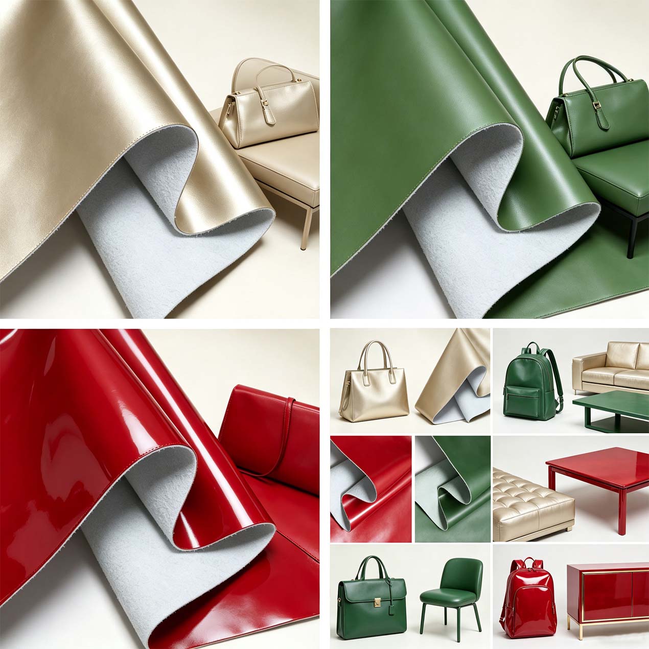 Sofá Cuero PU y bolso Tela de cuero Mochila Cuero sintético