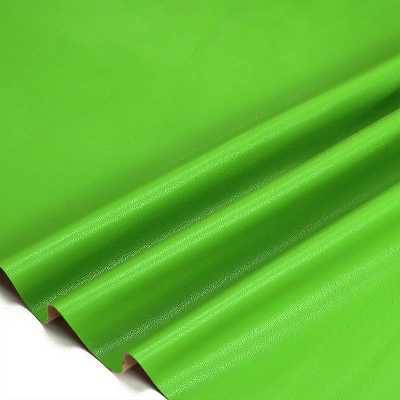 Forro de lana súper suave elástico PU cuero sintético para ropa