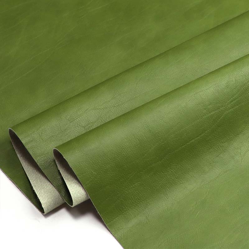 Textiles para prendas de vestir de imitación de cuero de PU de grano de árbol
